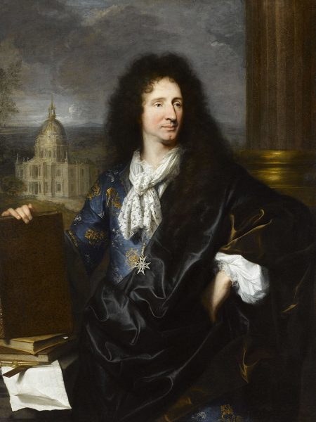 Portrait de Jules Hardouin-Mansart - Hyacinthe Rigaud - 1685